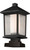 Z-lite 538PHB-SQPM-ORB Oil Rubbed Bronze Mesa Outdoor Pier Mounted Fixture