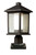 Z-lite 524PHM-PM Oil Rubbed Bronze Mesa Outdoor Pier Mounted Fixture