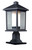 Z-lite 523PHM-533PM-BK Black Mesa Outdoor Pier Mounted Fixture