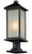 Z-lite 547PHMR-533PM-BK Black Vienna Outdoor Pier Mounted Fixture