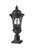 Z-lite 543PHM-BK-PM Black Doma Outdoor Pier Mounted Fixture