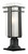 Z-lite 549PHBR-533PM-BK Black Abbey Outdoor Pier Mounted Fixture