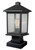 Z-lite 531PHMS-SQPM-ORB Oil Rubbed Bronze Portland Outdoor Pier Mounted Fixture