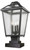 Z-lite 539PHBS-SQPM-BK Black Bayland Outdoor Pier Mounted Fixture