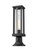 Z-lite 586PHMR-553PM-BK Black Glenwood Outdoor Pier Mounted Fixture