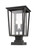 Z-lite 571PHBS-SQPM-ORB Oil Rubbed Bronze Seoul Outdoor Pier Mounted Fixture