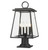 Z-lite 521PHBR-533PM-BK Black Broughton Outdoor Pier Mounted Fixture