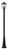 Z-lite 539PHMR-519P-BK Black Bayland Outdoor Post Mounted Fixture