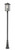 Z-lite 554PHXLR-519P-BK Black Aspen Outdoor Post Mounted Fixture