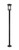 Z-lite 570PHB-567P-BK Black Jordan Outdoor Post Mounted Fixture