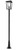Z-lite 571PHXLR-557P-BK Black Seoul Outdoor Post Mounted Fixture