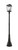 Z-lite 568PHXLR-564P-BK Black Beacon Outdoor Post Mounted Fixture