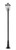 Z-lite 579PHXLR-557P-BK Black Talbot Outdoor Post Mounted Fixture