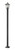 Z-lite 579PHBS-536P-BK Black Talbot Outdoor Post Mounted Fixture