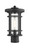 Z-lite 570PHM-BK Black Jordan Outdoor Post Mount Fixture