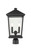 Z-lite 568PHBR-BK Black Beacon Outdoor Post Mount Fixture