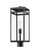 Z-lite 596PHBR-BK Black Nuri Outdoor Post Mount Fixture