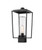 Z-lite 594PHMS-BK Black Sheridan Outdoor Post Mount Fixture
