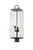 Z-lite 592PHBR-BK Black Sana Outdoor Post Mount Fixture