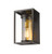Z-lite 584S-DBZ-OBS Deep Bronze + Outdoor Brass Dunbroch Outdoor Wall Sconce