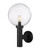 Z-lite 599B-BK Black Laurent Outdoor Wall Sconce
