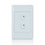 Leviton 113A00-3 Omni-Bus 2-Button, Hardwired, White
