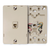 Leviton 40214-I Telephone Wall Jack, 6P4C, Screw Terminals, Ivory