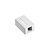 Leviton 41089-1WP Surface-Mount QuickPort Box, Plenum Rated, 1-Port, White