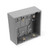 Leviton 42777-2GA Surface-Mount Back Box, Dual Gang, 1.89" Box Depth, Gray