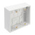 Leviton 42777-2WA Surface-Mount Back Box, Dual Gang, 1.89" Box Depth, White