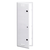 Leviton 47605-42S 42" Structured Media Premium Vented Hinged Door, Metal, White