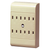 Leviton 49687-I 15 Amp, 125 Volt, 2-Wire, 2-Pole 6-Outlet Adapter, Surface Mounting - Ivory