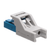 Leviton 4999K-GLC DISCONTINUED - Secure Keyed LC Anaerobic Adhesive Duplex Connector, Keyed Color is Slate, use with Multimode or Single-mode fiber type applications.