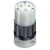 Leviton 5369-CJ 20 Amp, 125 Volt, NEMA 5-20R, 2P, 3W, Connector, Straight Blade, Industrial Grade, Grounding, RoHs Compliant - BLACK-WHITE