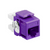 Leviton 5G110-RP5 eXtreme Cat 5e QuickPort Jack, Purple