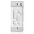 Leviton 66DF-W SureSlide Dual Quiet Fan and Light Control