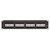 Leviton 69586-C48 Cat 6 Flat Universal Patch Panel, 48-Port, 2RU, Black. Cable Management bar included. Centralized labeling.