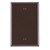 Leviton 80514 1-Gang No Device Blank Wallplate, Midway Size, Thermoset, Box Mount - Brown