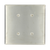Leviton 84134-40 2-Gang Stainless Steel Wallplate Leviton 84134-40 2-Gang Stainless Steel Wallplate