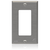 Leviton 84401-A40 Antimicrobial Treated Stainless Steel 1-Gang Decora Wallplate Leviton 84401-A40 Antimicrobial Treated Stainless Steel 1-Gang Decora Wallplate