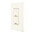Leviton CKDNK-40T Color Change Kit, GreenMAX¨ DRC Wired, Keypad, 4 Button, Light Almond