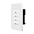 Leviton DRKDN-C4W Keypad, 4 Button, GreenMAX¨ DRC Wired, LumaCAN