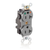 Leviton M8300-IGG Lev-Lok Duplex Receptacle