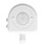 Leviton OSFHD-IAW Discontinued Passive Infrared Fixture Mount High Bay Occupancy Sensor, Fixture Mounted, Alternating Dual Relays, Selectable Time Delays: 1st relay 30s-30m, 2nd relay 30s-infinity. Interchangeable Adjustable 360¡ Lenses, Blue Low Bay