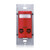 Leviton OSSMT-GDR Discontinued Product. Occupancy Sensor, Multi-Technology (PIR Sensor / Ultrasonic Sensor), Wall Switch, 2400SF, 120-277V, No Neutral, Red, Self-Adaptive, Decora¨
