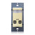 Leviton OSSMT-M3I Occupancy Sensor, Multi-Technology (PIR Sensor / Ultrasonic Sensor), Wall Switch, 2400SF, 347V, Ivory, Self-Adaptive, Decora¨