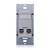 Leviton OSSMT-MAG Occupancy Sensor, Multi-Technology (PIR/US), Wall Switch, 2400SF, 120-277V, Grey, Made in USA, Decora¨