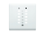 Leviton QTQSF-10W QS-Net Control Station Face Plate, 10 Button, Engraved for Switching. Color: Gloss White