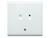 Leviton QTQSF-2W Discontinued Product. QSNet Control Station Face Plate, 2 Button, Engraved for Switching. Color: Gloss White