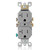 Leviton T5820-GY 20 Amp Tamper-Resistant Duplex Outlet